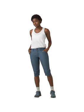 PRANA Women's Alana Knicker Capri Pants Size 2 Dusty Blue Outdoors Hiking